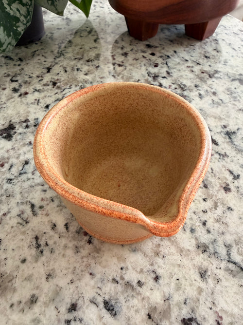 Ceramic pour spout cup